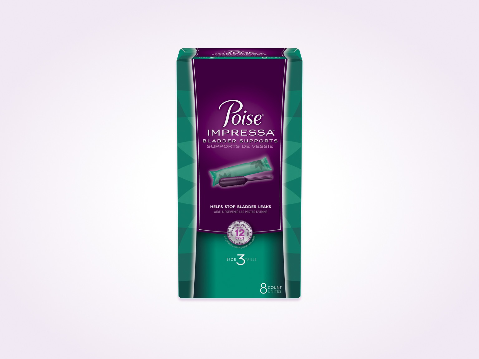Poise® Bladder Leaks, Impressa® Single Packs - Size 3