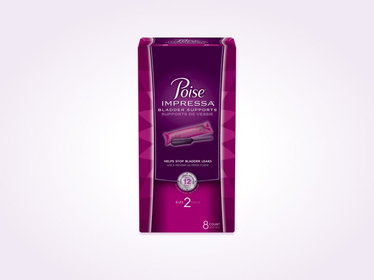 Poise® Bladder Leaks, Impressa® Single Packs - Size 2