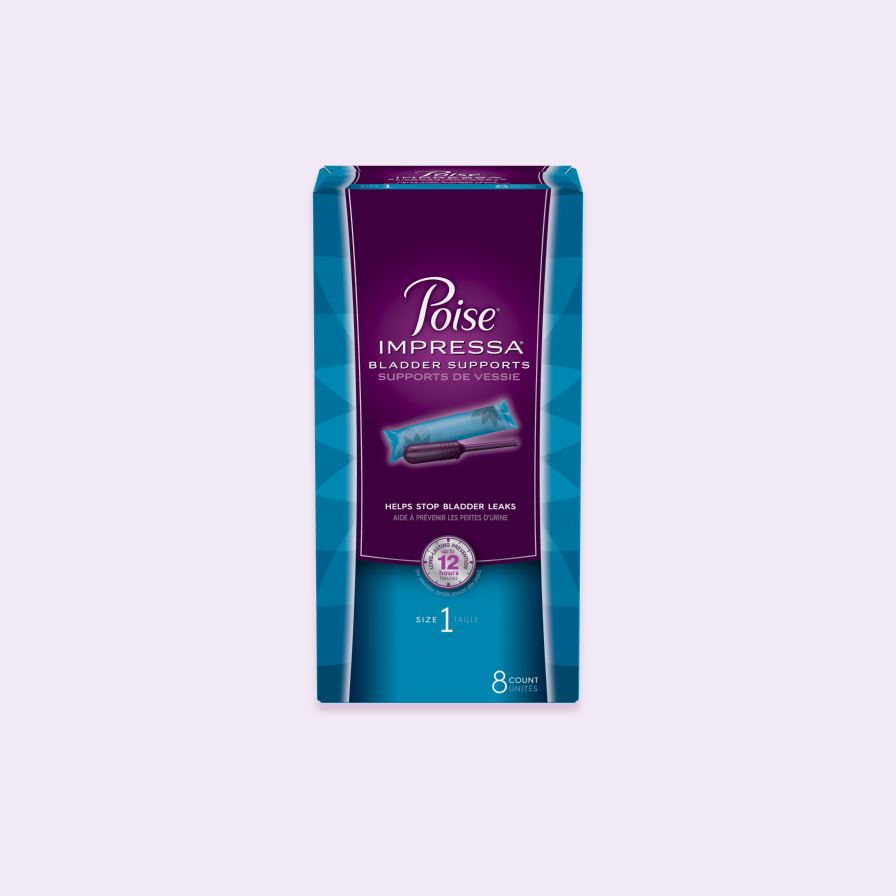 Is Impressa® a Bladder Control Tampon? Poise® US